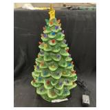 Lighted Ceramic Christmas Tree