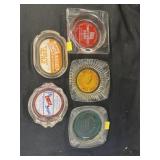 (5) Advertising Ashtrays