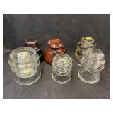 Vintage Glass & Porcelain Insulators