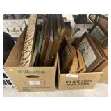 (2)  Boxes of Framed Goods