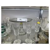 Stemware w/ Cake Stand