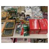 Christmas Decor, Storage Bags, & Collector Plates
