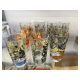 Grouping Vintage Character Glasses