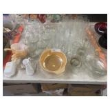 Tumblers and Serving Dishes
