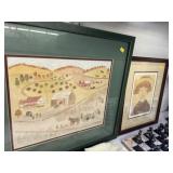 (2) Newswanger Framed Prints