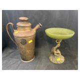 Copper Teapot w/ Koi Fish Compote