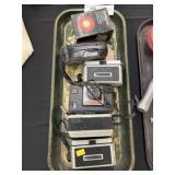 Vintage Cameras w/ Serving Tray