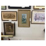 (4) Assorted Framed Prints
