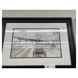 Framed Block Print of PA Dutch