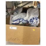 Box of Artificial Flowers