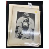 Reprinted Baseball Photographs