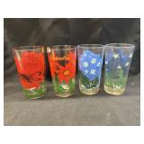 (4) Peanut Butter Glasses