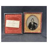 1/6th Plate Ambrotype Photograph