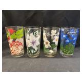 (4) Peanut Butter Glasses
