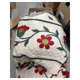 Comforter w/ Assorted Textiles