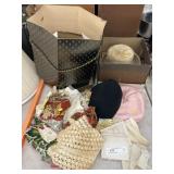 Ladies Hats w/ Handkerchiefs