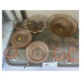 Assortment Depression Glass