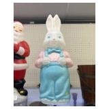 Blow Mold Easter Rabbit