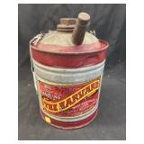 Galvanized Fuel Can