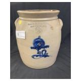 A. O. Whittemore Slip-Decorated Storage Crock