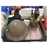 WWI Helmet w/ Torch