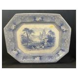 Transferware Platter