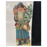 Vintage Die-Cut Santa