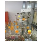 Vintage Juice Pitcher Set