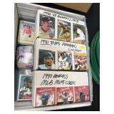 Large Assortment Baseball Trading Cards