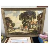 Large Gilt-Framed Print