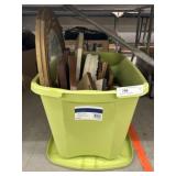 Storage Tote of Framed Goods