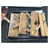 (4) Wooden Molding Planes