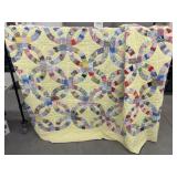 Vintage Wedding Ring Pattern Quilt