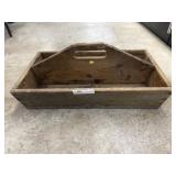 Primitive Wood Tool Tray