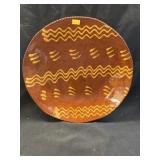 Breininger Redware Plate