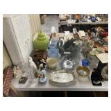 Vases, Wall Cabinet, Porcelain Figurines