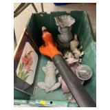 Garden Figurines w/ Leaf Blower