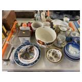 Serving Bowls, Chinaware and Shaving Mugs