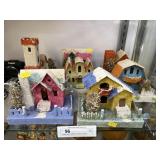 Vintage Japan Cardboard Christmas Houses
