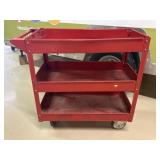 3-Tiered Metal Service Cart