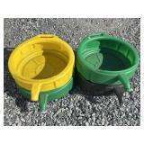 (4) Plastic Oil Drains