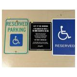 Parking & Novelty Signs