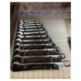 13pc Assembled Metric Wrench Set