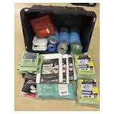 Assorted Tape w/ Spill Blocks & Filters