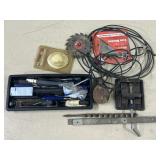 4" Drill Press Vise w/ Scale Weight & Saw Blade