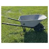 6CuFt Steel Wheelbarrow