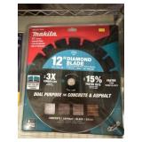 New Makita 12" Diamond Blade