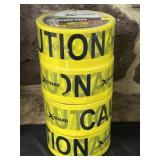 (4) Rolls of Caution Tape