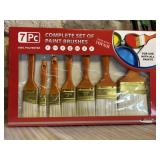 New 7pc Paint Brush Set