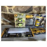Drill Bits w/ Chalk Line & Rechargable Lights